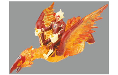 ben 10 Alien Creature Series and Heatblast