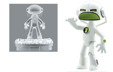 ben 10 Alien Force - 10cm Alien Collection Echo Echo