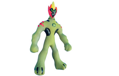 ben 10 Alien Force - 20cm Stretch Alien Figures - Swampfire