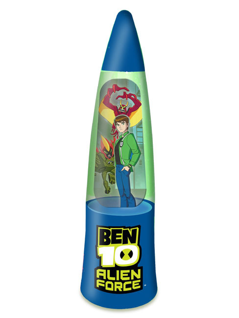 Ben 10 Alien Force Glitter Lamp - LOW
