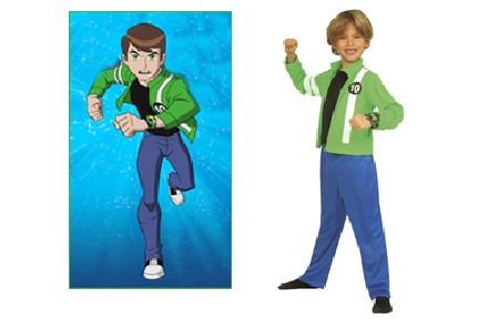 Ben 10 Alien Force Value Costume