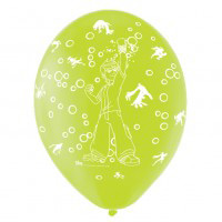 Latex Party Balloons - 6 in a pack