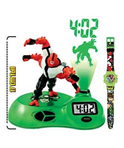 Ben 10 Projection Clock and Watch Set