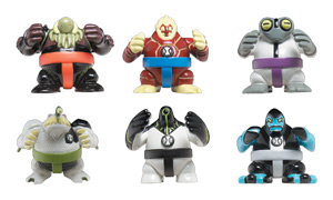 Series 1 Sumo Slammers Alien Figures