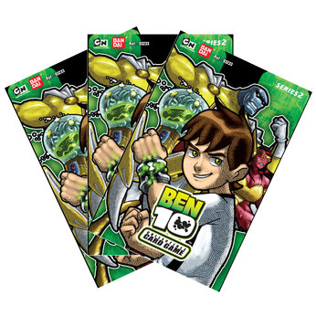 Ben 10 Series 2 Collector Card Booster 3 Pack