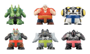 Series 3 Sumo Slammers Alien Figures