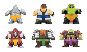Series 4 Sumo Slammers Alien Figures