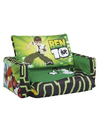 Ben 10 Tween Sofa and Flip Out Sofa Bed - Ready