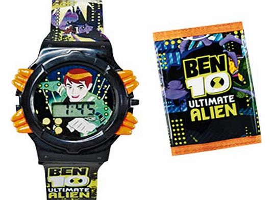Ben 10 Ultimate Alien Boys Black Watch Set