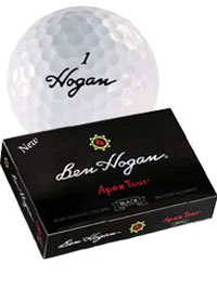 Ben Hogan Apex Black Balls (dozen)