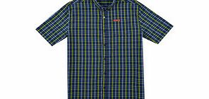 Ben Sherman Boys 3-7y lime pure cotton shirt