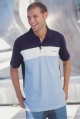 colour block polo shirt