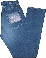 Faded Denim Jeans