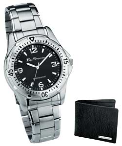 Gents Bracelet Watch and Wallet Set