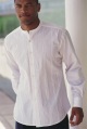 BEN SHERMAN long-sleeved grandad shirt