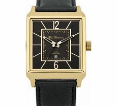 Mens Gold and Black Watch