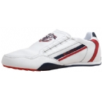 Mens Key West Trainer White/Navy/Red