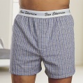pack of two check boxer shorts