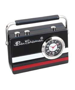 Ben Sherman Retro Style Miniature Clock