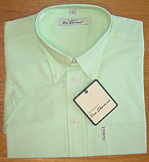 Short-sleeve Plain Shirt