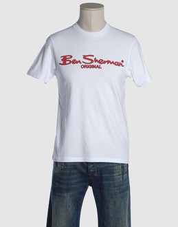 BEN SHERMAN TOPWEAR Short sleeve t-shirts MEN on YOOX.COM