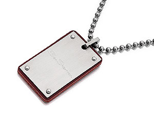 Two Textures Dog Tag 019526