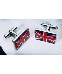 Ben Sherman Union Jack Cufflinks