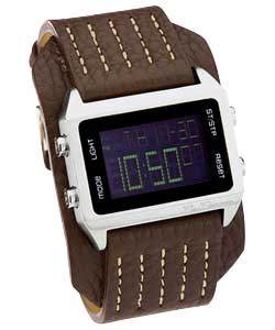 Youth LCD Cuff Watch
