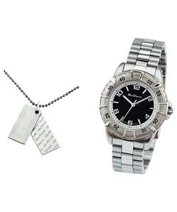 Youth Watch and Dog Tag Set