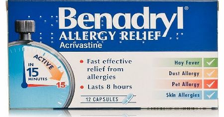 Benadryl Allergy Relief Capsules