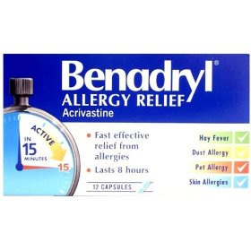 benadryl Capsules 24
