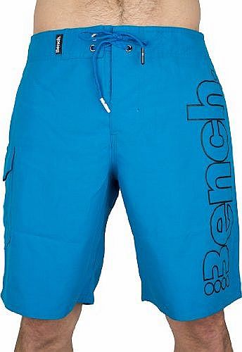 Bench - Turquoise Danny Swim Shorts - Mens - Size: W32