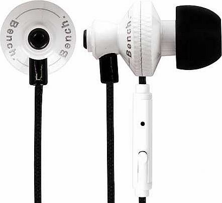 Beat In-Ear Headphones with Mic - White