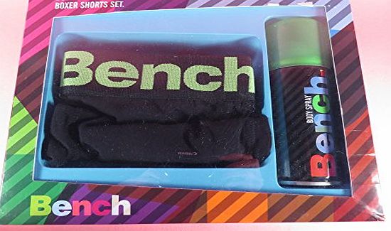 Bench  Mens Gift Set, Body spray amp; Boxer Shorts Set