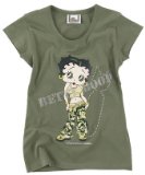 Bench Betty Boop Tee Khaki (10)
