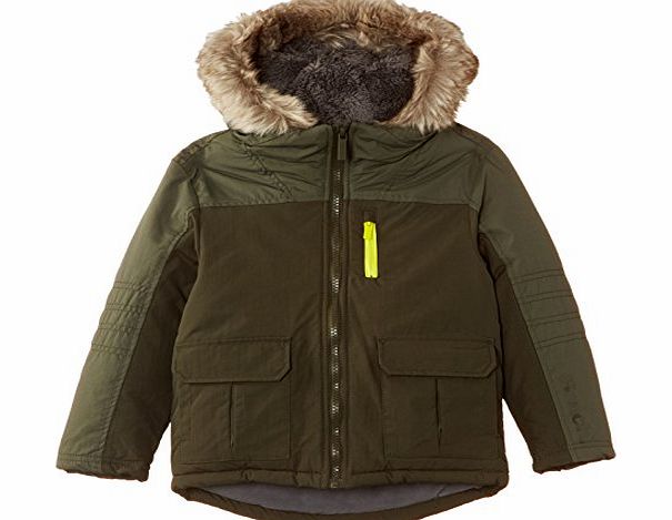 Bench Boys Caballerial Coat, Green (Forest Night), 11 Years (Manufacturer Size:11-12 Years)