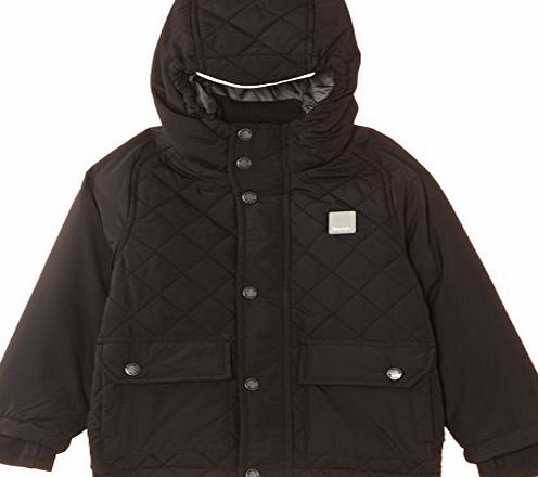 Bench Boys Hillinglock Coat, Jet Black, 9 Years (Manufacturer Size:9-10 Years)