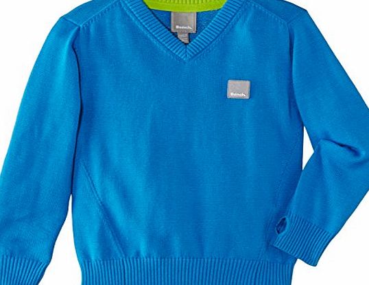 Bench Boys Jogstorm V-Neck Jumper, Methyl Blue, 13 Years (Manufacturer Size:13-14)