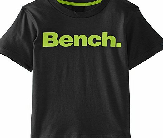 Bench Boys Standard Crew Neck Short Sleeve T-Shirt, Blue (Total Eclipse), 13 Years (Manufacturer Size:13-14)
