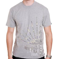 bench Concrete Papers Tee - Grey Marl
