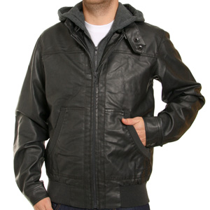 Bench Deer Faux leather jacket