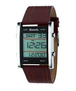 Gents LCD Strap Watch