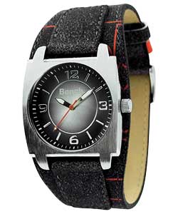 bench Gents Leather Cuff Strap Watch