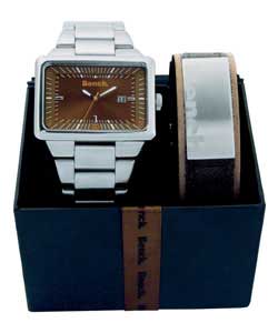 Gents Watch and Bracelet Gift Set