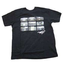 Ghetto Blasters T-Shirt - Black