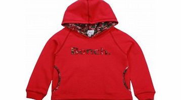 Bench Girls Pink Logo Hoodie L9/E6