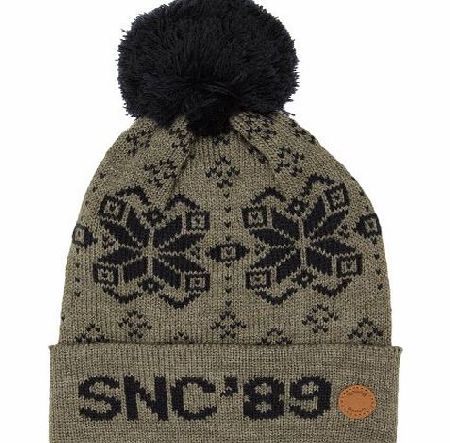 Bench Huiter Boys Bobble Hat Mid Grey Marl Small/Medium