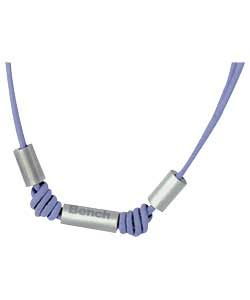 Ladies Blue Cord Necklace