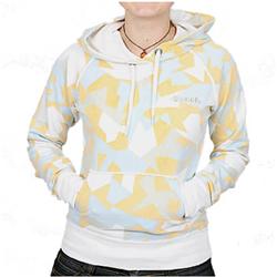 Ladies Cubist Hoody - White