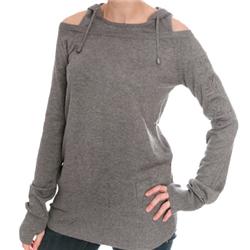 Ladies Everything Hoody - Grey Marl